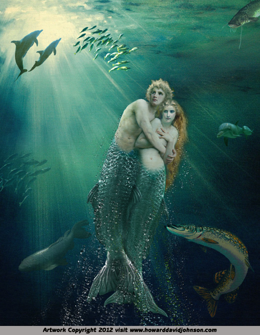 Mermaid Art Origins of Mermaid folklore An Art Gallery of